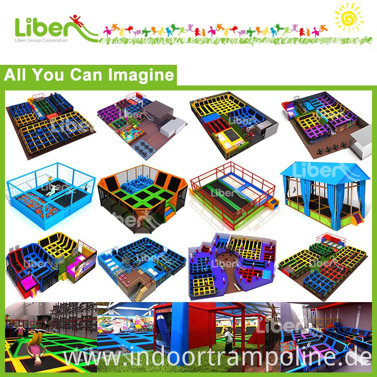 designs of trampoline park equipment